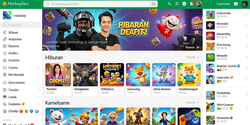 Grafis detail yang membuat pengalaman bermain lebih realistis.