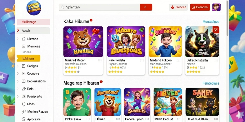 Pengguna dapat menikmati berbagai tantangan menarik.