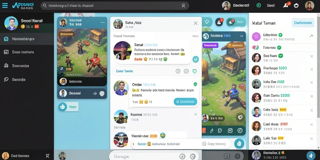Mode permainan yang beragam dan seru.