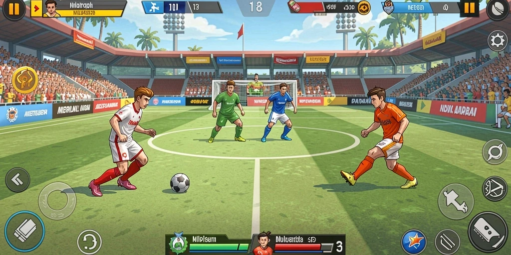 Level menantang yang terus memacu adrenalin.