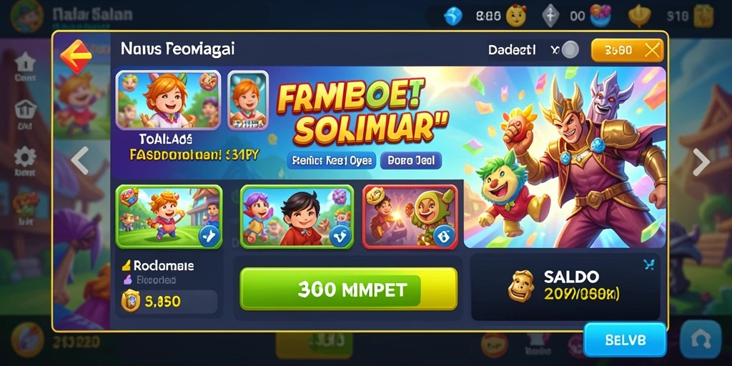 Fitur bonus menarik dengan peluang menang besar.