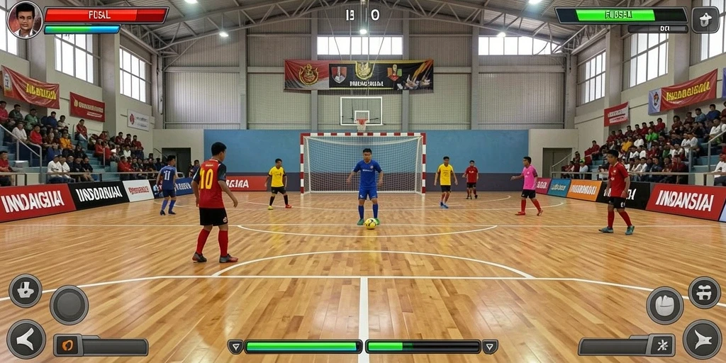 Screenshot antarmuka menu yang mudah dipahami.
