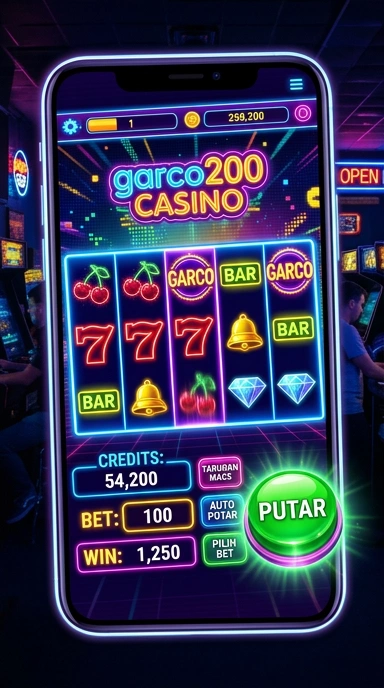 garco200 — menu pengaturan